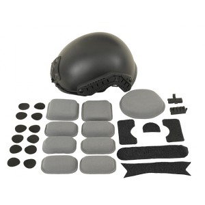 FAST Ballistic Helmet Replica (L/XL Size) - Black [FMA]